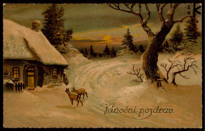 foto vianočná pohľadnica