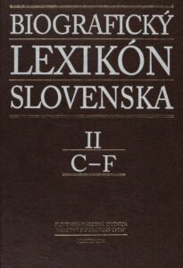 Biografický lexikón osobností C - F