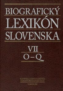 Biografický lexikón O - Q